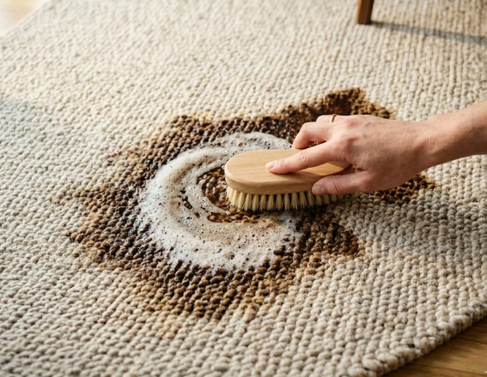 rug stain coffee